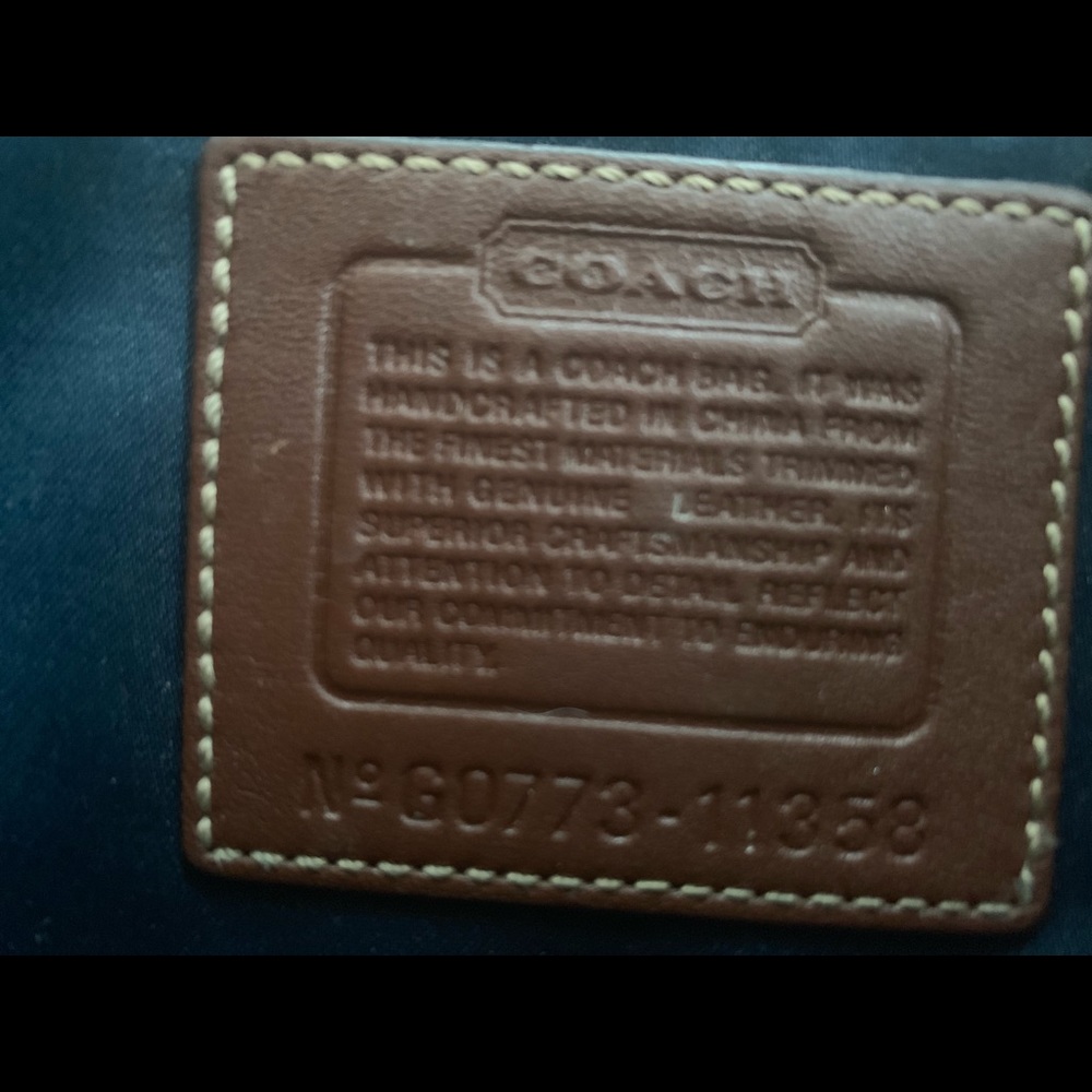 Coach patchwork purse - Picture 4 of 5